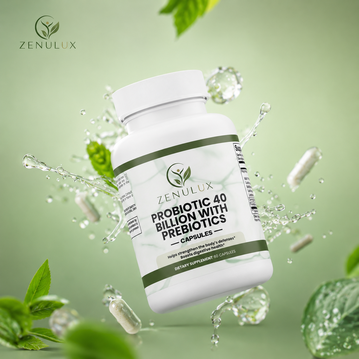 Probiotic 40 Billion with Prebiotics