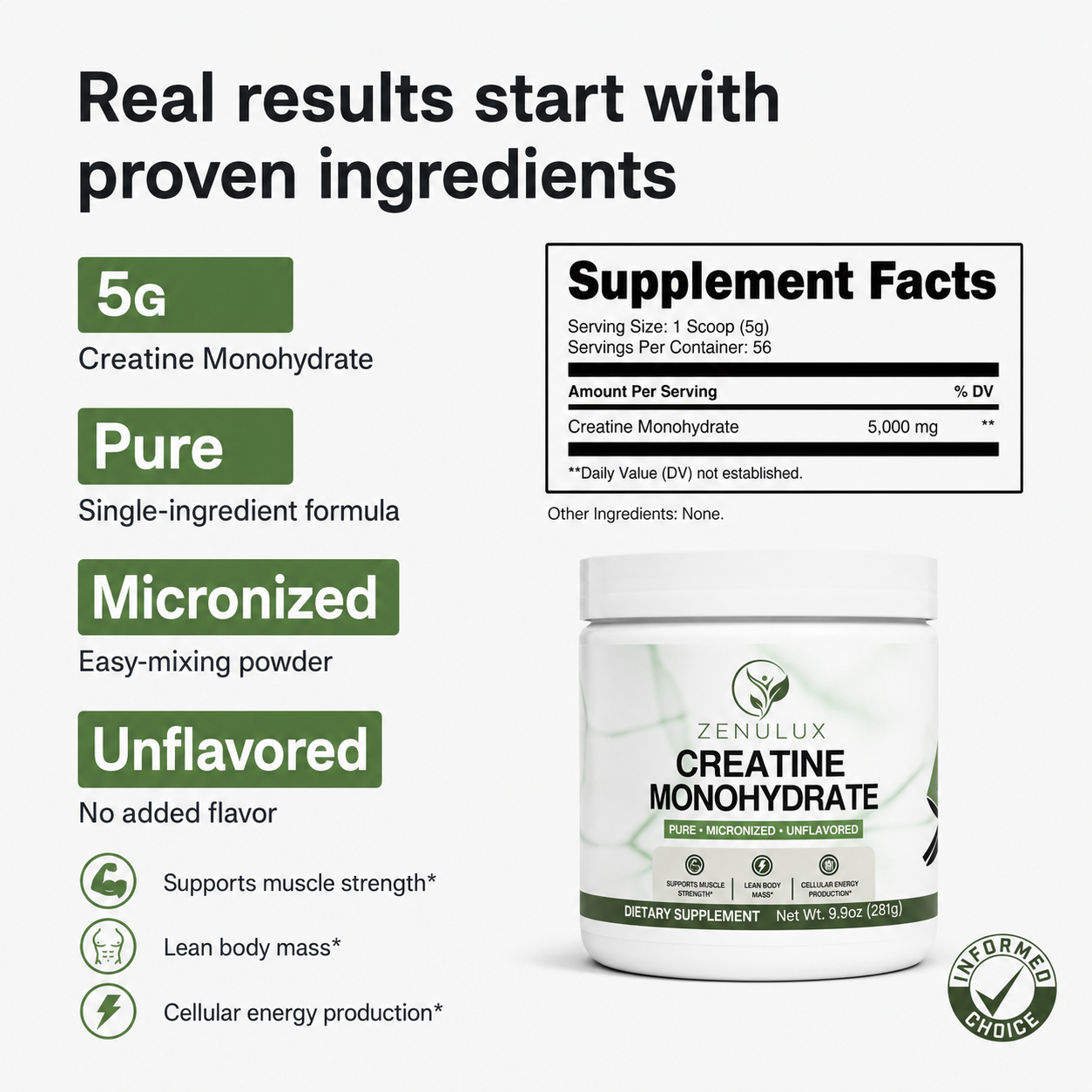 Creatine Monohydrate